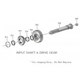 Input Shaft & Drive Gear